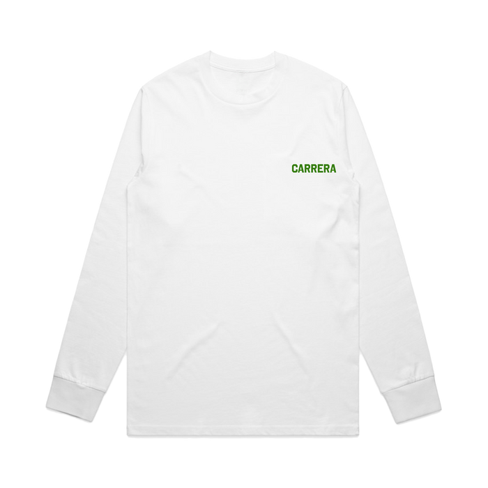 CARRERA L/S TEE WHITE