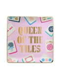 Ceramic Mahjong Trinket Tray | Queen of the Tiles