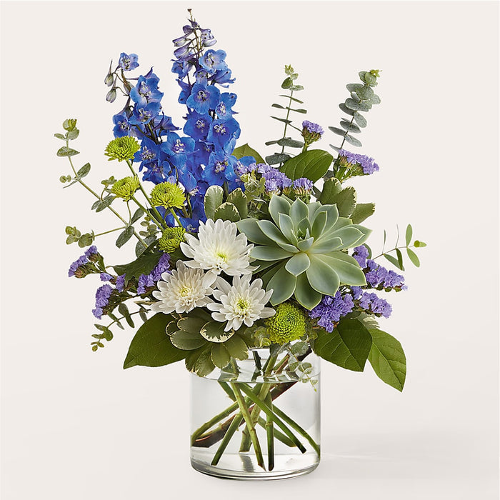 Cerulean Waves Bouquet – BUEHLER'S FLORAL, Wooster OH