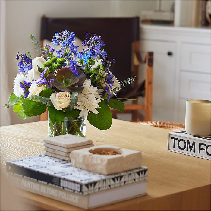 Cerulean Waves Bouquet – BUEHLER'S FLORAL, Wooster OH