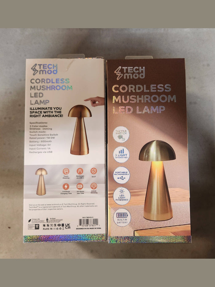 Charming Mushroom LED Lamp/ Night Light -Retail Pack
