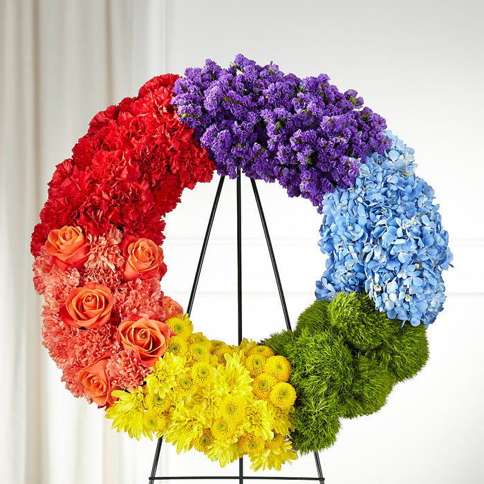 Circle of Love Wreath – BUEHLER'S FLORAL, Wooster OH