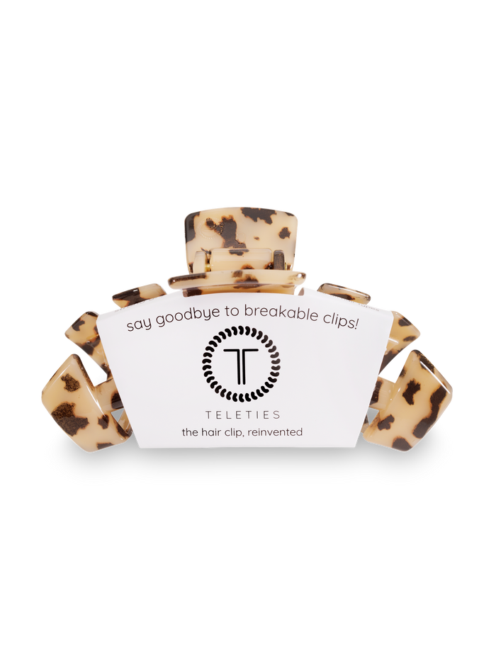Classic Hair Clip | Large | Blonde Tortoise