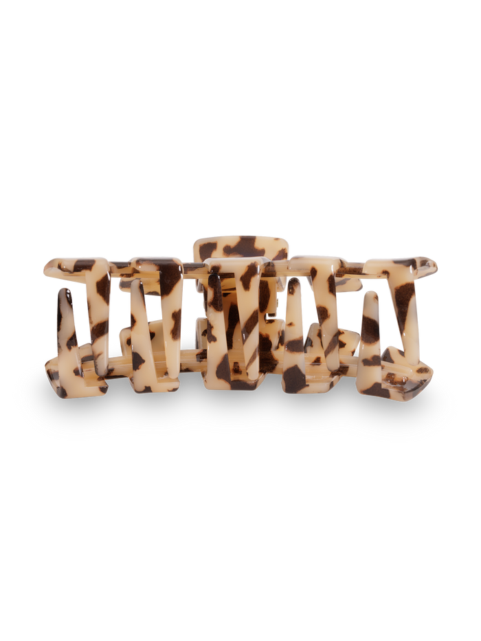 Classic Hair Clip | Large | Blonde Tortoise