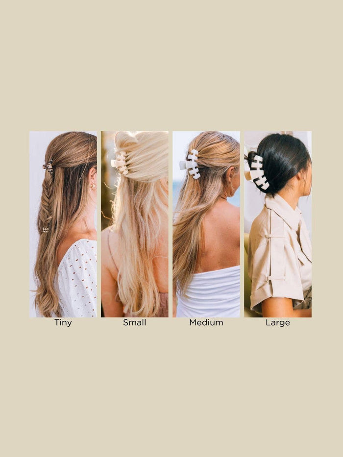 Classic Hair Clip | Large | Jet Black