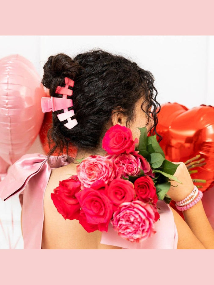 Classic Hair Clip | Large | Kiss & Tell