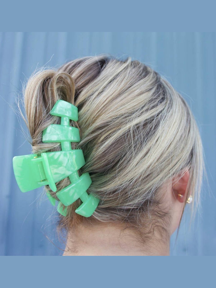 Classic Hair Clip | Large | Spring Splash
