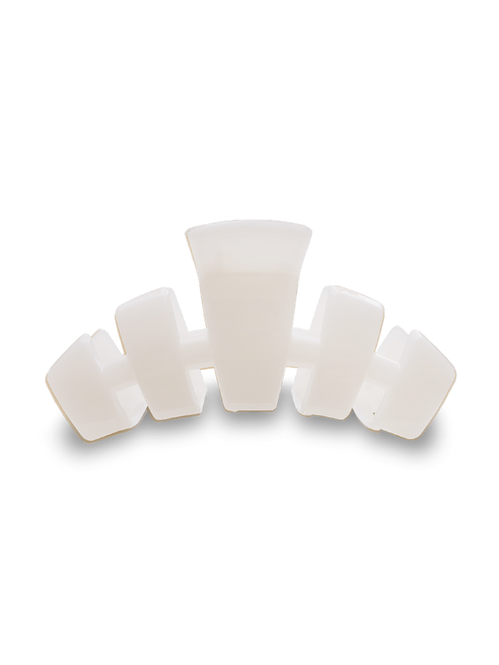 Classic Hair Clip | Small | Coconut White