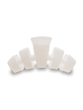 Classic Hair Clip | Small | Coconut White