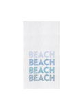 Coastal Retro Beach Kitchen Towel