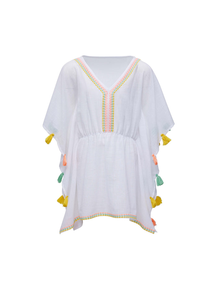 Coastal Tassel Cover Up