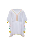 Coastal Tassel Cover Up