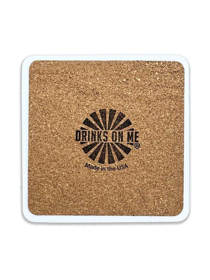 COASTER My Back goes Out | Funny Home Gift | Home Bar Deco