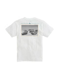 Coasting Postcard Tee - White