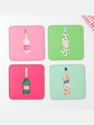 Cocktails Coasters Set of 4