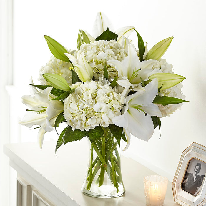Compassionate Lily Bouquet – BUEHLER'S FLORAL, Wooster OH
