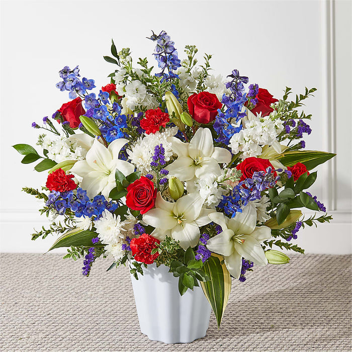 Consoled Floor Basket – BUEHLER'S FLORAL, Wooster OH