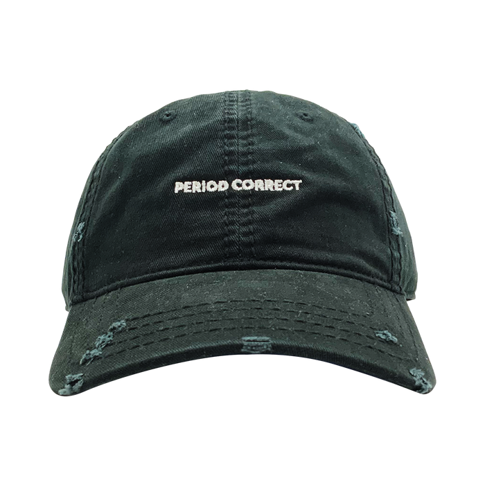 CORE LOGO DISTRESSED HAT BLACK