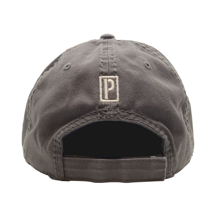 CORE LOGO DISTRESSED HAT CHARCOAL