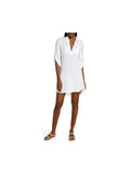 Cotton Cover-Up Shirt Dress