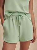 Coulter High Rise Shorts - Sage Mint