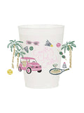 Country Club Cocktails Frosted Cups - Girls