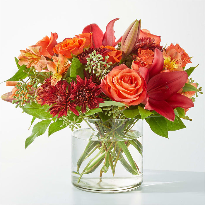 Crimson Leaves Bouquet – BUEHLER'S FLORAL, Wooster OH