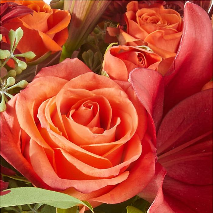 Crimson Leaves Bouquet – BUEHLER'S FLORAL, Wooster OH