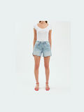 Crossroads Mid Rise Loose Shorts - Reverie Vintage