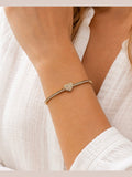 CZ Heart Bangle