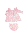 Daisy Ruffle Dress with Bloomer