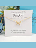Daughter Bow Necklace