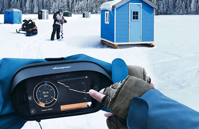 Alice Blue Deeper Winter Smartphone Case 2.0 for Ice Fishing MARKSMAN