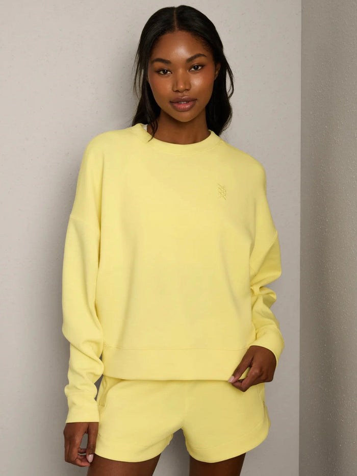 Dream Glow Crewneck - Lemon Lime