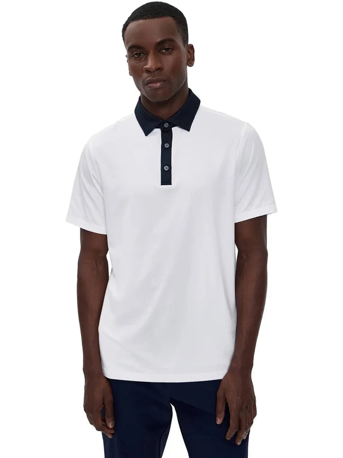Drive Time Polo - White/Navy