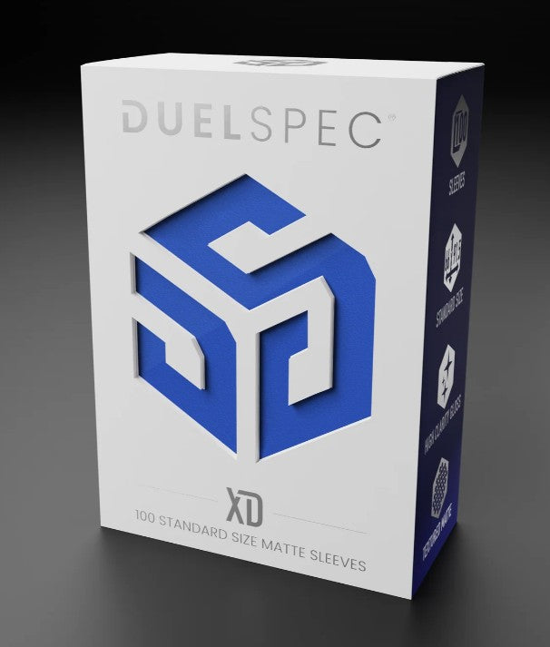 Duelspec: XD Standard Matte Sleeves (Cobalt Blue)