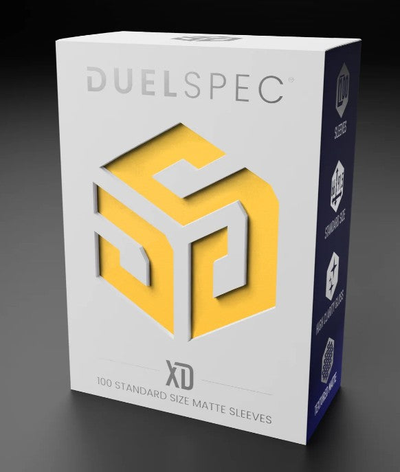 Duelspec: XD Standard Matte Sleeves (Solar Yellow)
