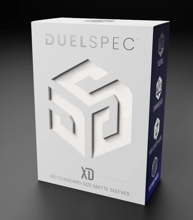 Duelspec: XD Standard Matte Sleeves (White)