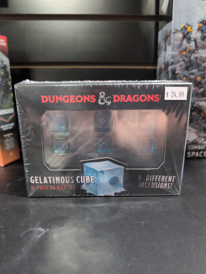 Dungeons & Dragons: Adventure Dice Set - Gelatinous Cube 6-Pack