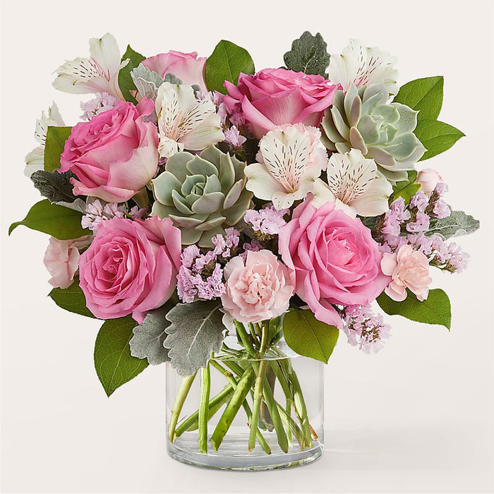Dusty Rose Bouquet – BUEHLER'S FLORAL, Wooster OH