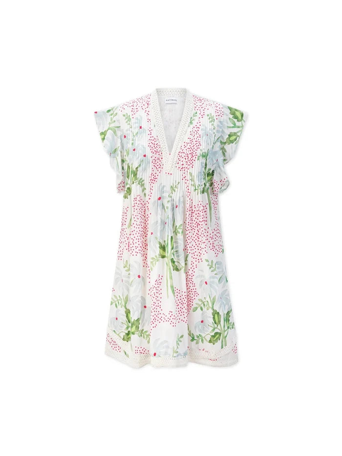 Eden Dress - Pink Dot Bloom