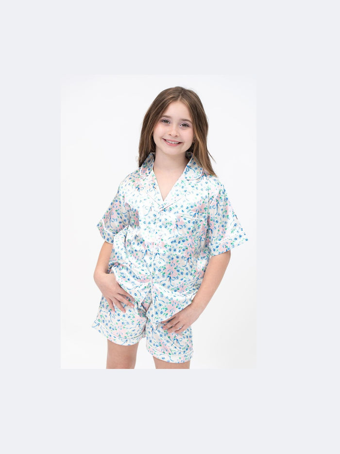 Elegant Floral Pajama Set