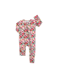 Eloise Ruffle E Zip Bamboo Baby Outfit Sleepies Little