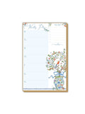 Enchanted Garden Weekly Planner Luxe Notepad