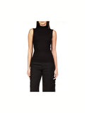 Essential Sleeveless Mock Neck