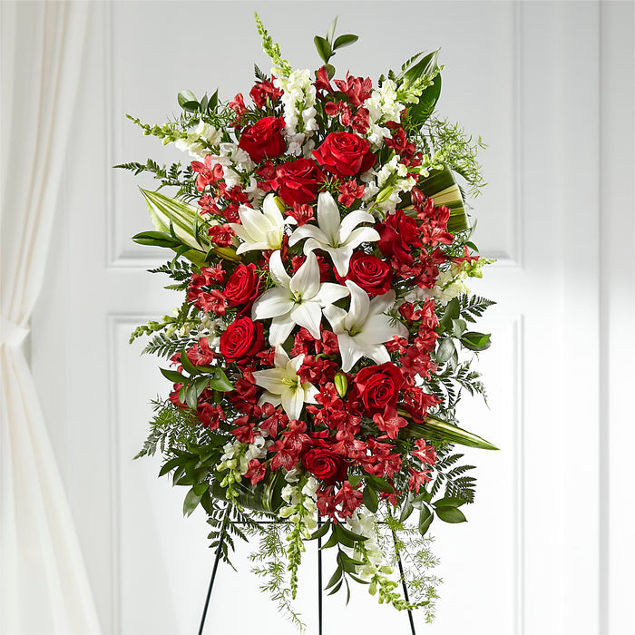 Everlasting Memory Standing Spray – BUEHLER'S FLORAL, Wooster OH