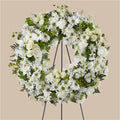 Faithful Wishes Wreath – BUEHLER'S FLORAL, Wooster OH