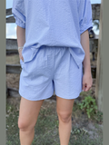 Faye Seersucker Stripe Shorts