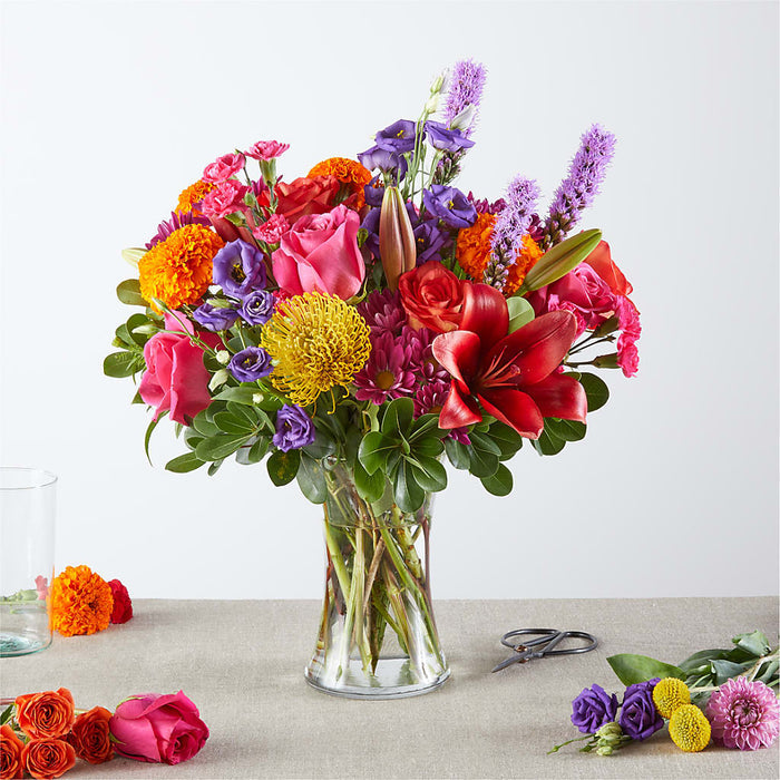 Feast of Color – A Florist Original – BUEHLER'S FLORAL, Wooster OH