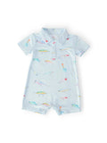 Fish Hook Polo Shorty One-Piece